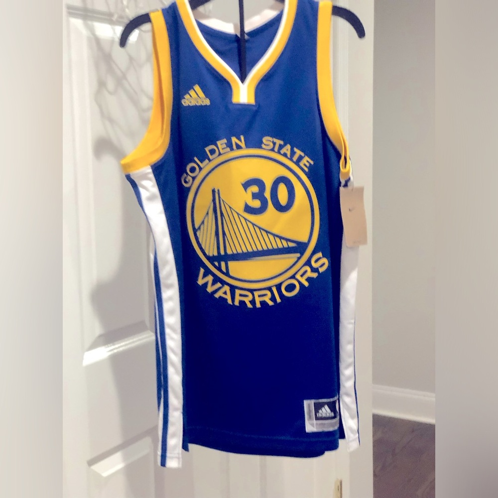 Mint condition unused Stephen curry nba jersey
